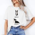 Inhale Exhale Yoga Boston Terrier Tshirt Unisex T-Shirt, funny gift
