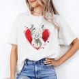 Valentine's Day Boston Terrier Dog Unisex T-Shirt, funny gift