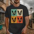 Bostie Dog Lover Boston Terrier With Sunglasses For Men Women Girls Kids Unisex T-Shirt, funny design