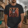Boston Terrier Dog Japanese Art Samurai Ukiyo-e Unisex T-Shirt, funny design