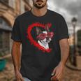 Boston Terrier Dog Mom Dad Valentine’s Day Pet Lover For Men Women Kids Unisex T-Shirt, Couple Gifts, Mom Gifts, Boston Terrier Dad Gifts, Boston Terrier Mom Gifts, funny design