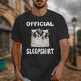Boston Terrier Dog Official Sleepshirt Pajamas Nightgown For Men Women Girls Kids Unisex T-Shirt, funny design