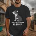 Boston Terrier Dog Owner Grandma Unisex T-Shirt, funny design