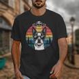 Boston Terrier UFO Alien Boston Terrier Dog Mom Dad Unisex T-Shirt, Couple Gifts, Mom Gifts, Boston Terrier Dad Gifts, Boston Terrier Mom Gifts, funny design