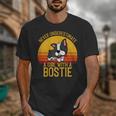 Boston Terrier Never Underestimate a Girl With a Bostie Unisex T-Shirt, funny design