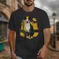 Boston Terrier s Mid-Century Modern Art s Street Grunge Unisex T-Shirt, funny design