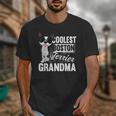 Coolest Boston Terrier Grandma Dog Unisex T-Shirt, funny design