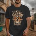 Halloween Costume Skull Boston Terrier Dog Lover For Men Women Kids Unisex T-Shirt, Boston Terrier Halloween Gifts, funny design