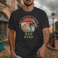 Vintage Best Boston Terrier Dad Ever Dog Father Father's Day Men Girls Kids Unisex T-Shirt, Couple Gifts, Boston Terrier Dad Gifts, funny design