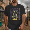 Vintage Boston Terrier Dog Unisex T-Shirt, funny design