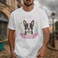 Boston Terrier Mom Mother's Day Unisex T-Shirt, Couple Gifts, Mom Gifts, Boston Terrier Mom Gifts, funny design