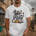 Boston Terrier Skeleton Mummy Witch Halloween Unisex T-Shirt, Boston Terrier Halloween Gifts, funny design