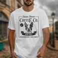 Retro Boston Terrier Coffee Dog Mom Coffee Lover Unisex T-Shirt, Couple Gifts, Mom Gifts, Boston Terrier Mom Gifts, funny design