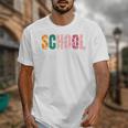 School Psychologist Rainbow Psychology Teacher Unisex T-Shirt, funny design