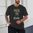 Boston Terrier Dad Boston Bull Bostie Dog Unisex T-Shirt, novelty gifts, funny gifts