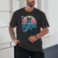Boston Terrier Dad Retro Unisex T-Shirt, novelty gifts, funny gifts