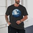 Boston Terrier Dog Moon Dog Mom Dad Women Men Dog Lovers Unisex T-Shirt, novelty gifts, funny gifts