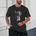Boston Terrier Dog Graphic Pet Art Boston Terrier For Men Women Kids Unisex T-Shirt, novelty gifts, funny gifts