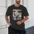 Boston Terrier Dog UFO Alien Extraterrestrial Selfie Unisex T-Shirt, novelty gifts, funny gifts