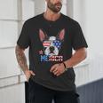 Boston Terrier Merica 4th Of July T Shirt Men Boys Dog Puppy Unisex T-Shirt, novelty gifts, funny gifts