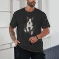 Dog Lovers Boston Terrier In Pocket Dog Face For Men Women Kids Unisex T-Shirt, novelty gifts, funny gifts