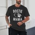 Fun Bostie Mama Dog Lover Apparel Boston Terrier Mom Unisex T-Shirt, novelty gifts, funny gifts
