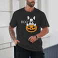 The Halloween Boston Terrier Unisex T-Shirt, novelty gifts, funny gifts