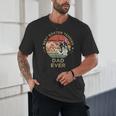 Vintage Best Boston Terrier Dad Ever Dog Father Father's Day Men Girls Kids Unisex T-Shirt, novelty gifts, funny gifts