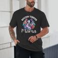 Watercolor Floral Boston Terrier Mama Dog Lover Mother's Day For Men Women Girls Kids Unisex T-Shirt, novelty gifts, funny gifts