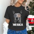 4th July Blue Heeler Dog Merica Patriotic USA Flag Cute Unisex T-Shirt, gift for family, gift for coworker