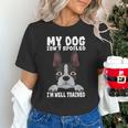 Boston Terrier American Gentleman Dog Lover I'm Well Trained Unisex T-Shirt, American Boston Terrier Shirts, gift for family, gift for coworker