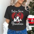 Boston Terrier Grandma Dog Owner Boston Terrier For Men Women Unisex T-Shirt, gift for family, gift for coworker