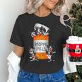 Boston Terrier Happy Pills T-Shirt Unisex T-Shirt, gift for family, gift for coworker