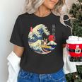 Boston Terrier Japanese Kanagawa Wave Surf Loyal Dog Men Women Kids Unisex T-Shirt, gift for family, gift for coworker