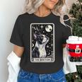 Boston Terrier Tarot Card Star With The Moon Men Women Kids Unisex T-Shirt, Boston Terrier Tarot Shirts, gift for family, gift for coworker