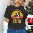 Boston Terrier Never Underestimate a Girl With a Bostie Unisex T-Shirt, gift for family, gift for coworker