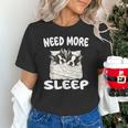 Cute Boston Terrier Need More Sleep Pajamas Nightgown Unisex T-Shirt, gift for family, gift for coworker