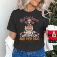 This Girl Loves Watermelon And Her Boston Terrier Dog Mother Unisex T-Shirt, gift for family, gift for coworker