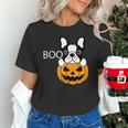 The Halloween Boston Terrier Unisex T-Shirt, Boston Terrier Halloween Shirts, gift for family, gift for coworker