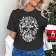 Halloween Costume Skull Boston Terrier Dog Lover Unisex T-Shirt, Boston Terrier Halloween Shirts, gift for family, gift for coworker