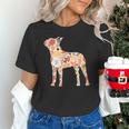 Vintage Floral Boston Terrier For Dog Lover Unisex T-Shirt, gift for family, gift for coworker