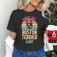 Worlds Best Boston Terrier Aunt Unisex T-Shirt, gift for family, gift for coworker