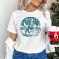 Boston Terrier Cowboy UFO Shirt Vintage Western Dog Mom Tee Unisex T-Shirt, Boston Terrier Mom Shirts, gift for family, gift for coworker