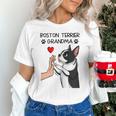 Boston Terrier Grandma Mother's Day Dog Mom Unisex T-Shirt, Boston Terrier Mom Shirts, gift for family, gift for coworker