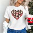 Boston Terrier Heart Valentine Boston Terrier Unisex T-Shirt, gift for family, gift for coworker