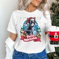 Boston Terrier Santa Claus Coffee Mug Merry Christmas Dogs Unisex T-Shirt, Boston Terrier Christmas Shirts, gift for family, gift for coworker