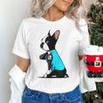 Boston Terrier Tattoos I Love Mom Unisex T-Shirt, Boston Terrier Mom Shirts, gift for family, gift for coworker
