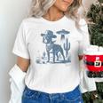 Boston Terrier UFO Cowboy Dog Dog Mom Dog Dad Alien Dog Unisex T-Shirt, Boston Terrier Dad Shirts, Boston Terrier Mom Shirts, gift for family, gift for coworker