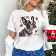 Boston Terrier Is My Valentine Cute Pet Dog Owner Valentine Unisex T-Shirt, gift for family, gift for coworker
