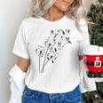 Dandelion Boston Terrier Flower Floral Bostie Tree Unisex T-Shirt, gift for family, gift for coworker